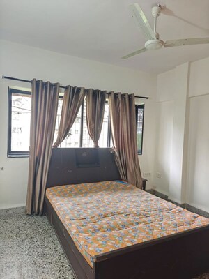 Bedroom in 2 BHK Apartment at Jal Vayu Vihar Apartments, Powai – for Rent