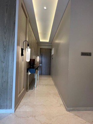 Building Lobby in 3 BHK Apartment at Adani Ten BKC, Bandra East – for Sale