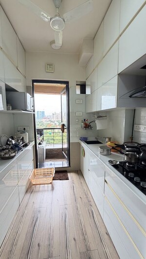 Kitchen in 2 BHK Apartment at Raheja Interface Heights, Malad West – for Sale