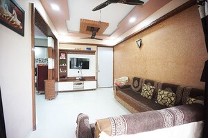 Living Room in 3 BHK Apartment at Zundal – for Sale