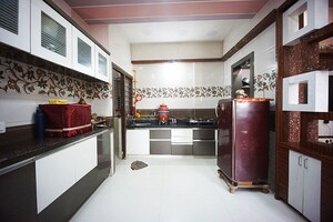 Kitchen in 3 BHK Apartment at Zundal – for Sale