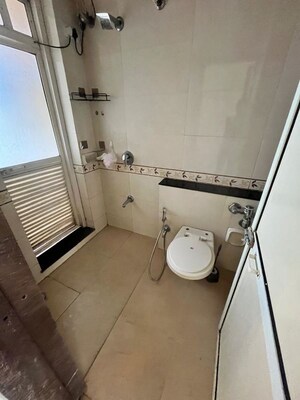 Bathroom in 1 BHK Apartment at K Raheja Heights, Malad East – for Sale