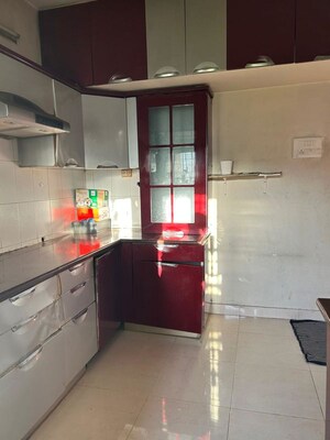Kitchen in 2 BHK Apartment at Goel Ganga Hill Mist Garden, Kondhwa – for Sale