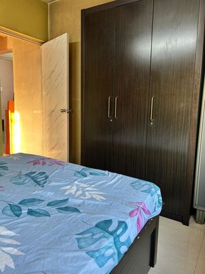 Bedroom in 2 BHK Apartment at Goel Ganga Hill Mist Garden, Kondhwa – for Sale