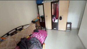 Bedroom in 2 BHK Apartment at Ashar Metro Towers, Vartak Nagar – for Rent