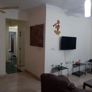 Living Room in 3 BHK Apartment at Mahavir Square, Manpada – for Rent