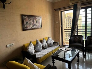 Living Room in 2 BHK Apartment at K Raheja Heights, Malad East – for Sale