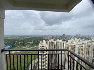 Balcony in 2 BHK Apartment at Runwal Gardens, Dombivli East – for Rent