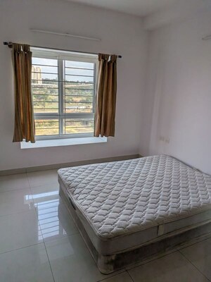 Bedroom in 3 BHK Apartment at RMZ Galleria, Yelahanka – for Rent