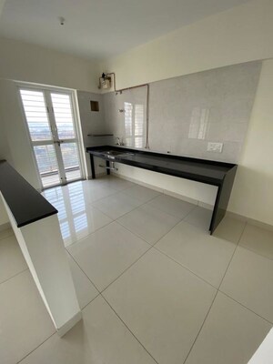 Kitchen in 3 BHK Apartment at Beharay Rathi Hillview Residency, Kothrud – for Rent