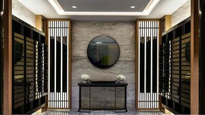 Bathroom in 3 BHK Apartment at Adani Ten BKC, Bandra East – for Sale