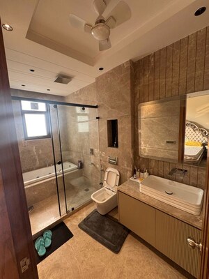 Attached Bathroom in 4 BHK Builder Floor at Greater Kailash ii – for Sale