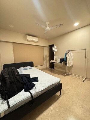 Bedroom in 3.5 BHK Apartment at Nandina Apartment, Bandra West – for Rent
