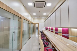 Building Lobby in  Office Space at Matoshree Quantum Tower, Malad West – for Rent