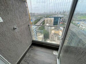 Balcony in 2 BHK Apartment at BC Corp Arista, Bandra East – for Rent