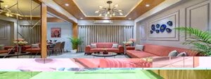 Living Room in 3 BHK Apartment at Prosperiti Ekam, Velmala – for Sale
