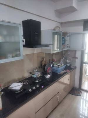 Kitchen in 3 BHK Apartment at Runwal Bliss, Kanjurmarg East – for Rent