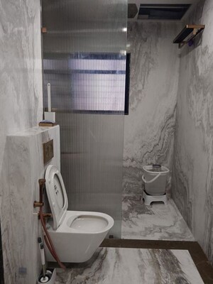 Bathroom in 3.5 BHK Apartment at Salarpuria Aqua Vista, Bannerghatta Road – for Rent