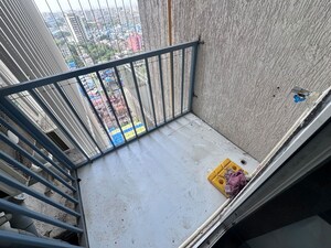 Balcony in 2 BHK Apartment at Shapoorji Pallonji BKC 28, Bandra East – for Rent