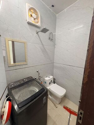 Bathroom in 2 BHK Builder Floor at Malviya Nagar – for Rent