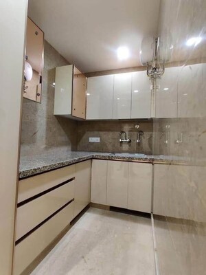 Kitchen in 2 BHK Builder Floor at Lajpat Nagar – for Rent