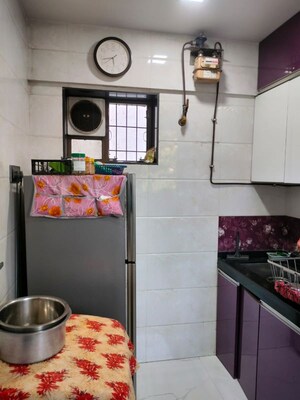 Kitchen in 1 BHK Apartment at Vihang Shantivan, Panchsheel Nagar – for Sale