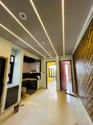 Living Room in 4 BHK Builder Floor at Dlf Ankur Vihar – for Sale