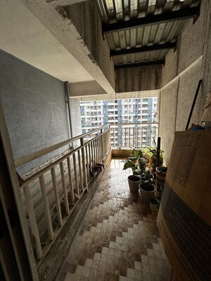 Balcony in 2 BHK Apartment at Vedant Kingston Aura, Handewadi – for Rent