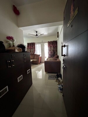 Living Room in 2 BHK Apartment at Vedant Kingston Aura, Handewadi – for Rent