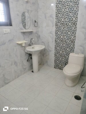 Bathroom in 2 BHK Builder Floor at Vikrant Khand – for Rent
