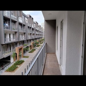Balcony in 3 BHK Apartment at Smart World Orchard, Sector 61 – for Rent