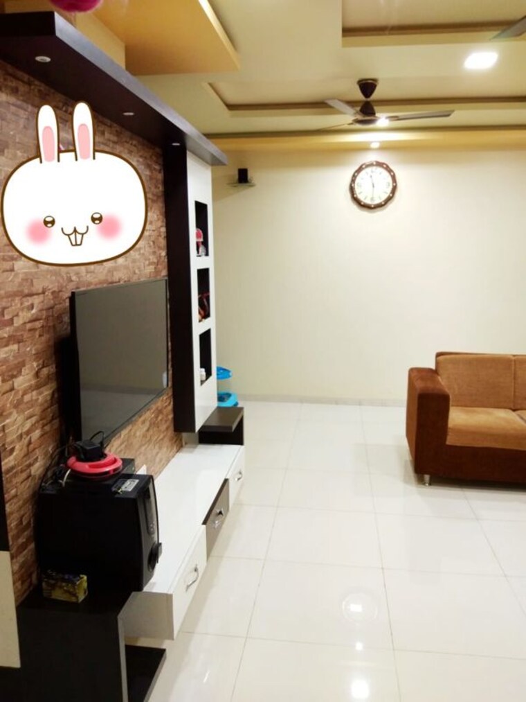 Living Room, karve-putala 2 Bedroom 1045 Sq.Ft. Apartment In Kothrud Pune 10625574