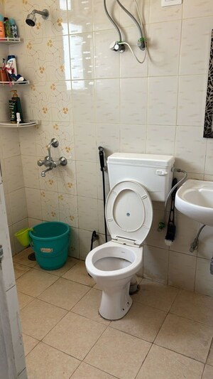 Bathroom in 2 BHK Apartment at Shree Vardhman Mantra, Sector 67 – for Rent