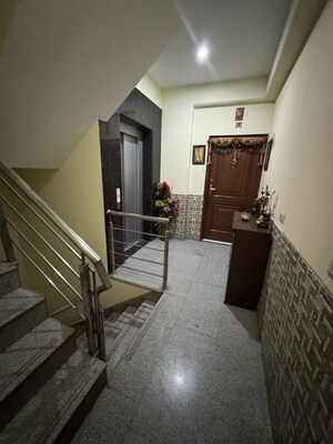 Building Lobby in 3 BHK Apartment at Khirki Extension – for Rent