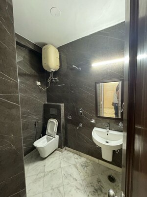 Bathroom in 3 BHK Apartment at Khirki Extension – for Rent