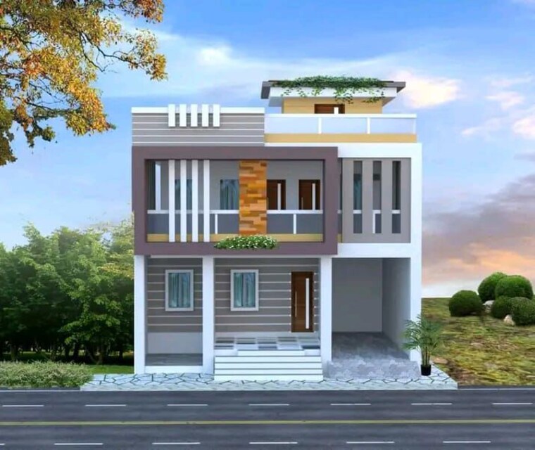 Exterior View, tambaram 4 Bedroom 3340 Sq.Ft. Independent House In Tambaram Chennai 10625586