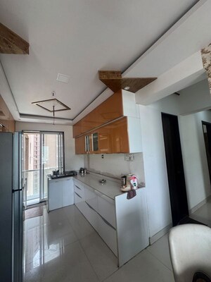 Kitchen in 3 BHK Apartment at Bhagwati Greens, Kharghar – for Rent