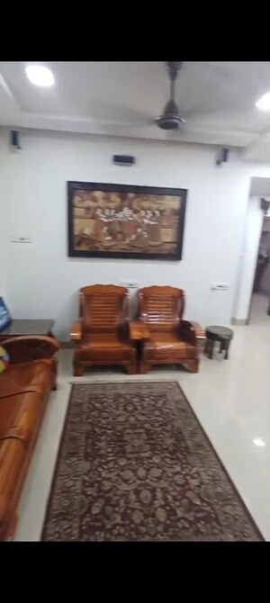 Living Room in 4 BHK Villa at Lokpuram Complex, Vasant Vihar – for Rent