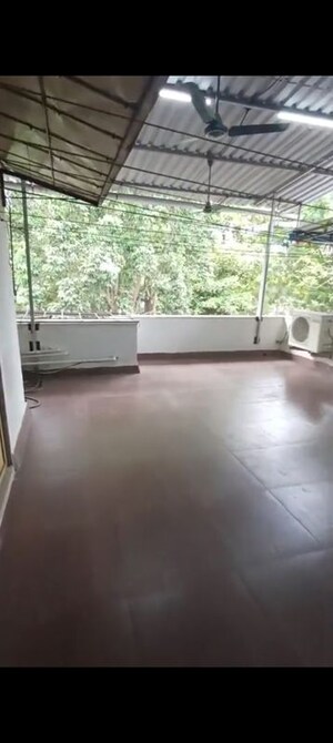 Terrace in 4 BHK Villa at Lokpuram Complex, Vasant Vihar – for Rent