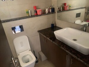 Bathroom in 3 BHK Builder Floor at Sector 21 – for Rent