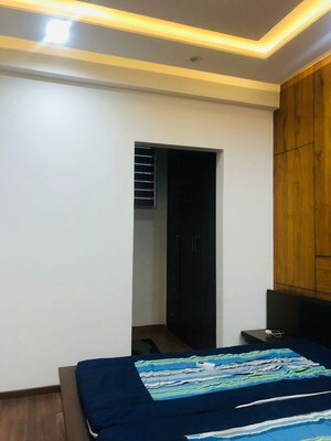 Bedroom in 3 BHK Apartment at Sushma Crescent, Dhakoli – for Rent