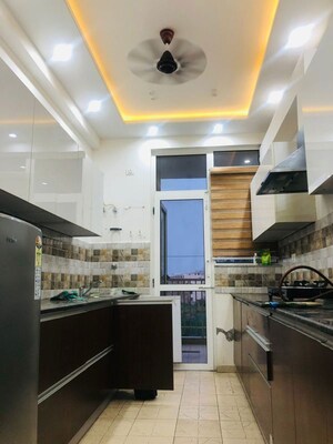 Kitchen in 3 BHK Apartment at Sushma Crescent, Dhakoli – for Rent