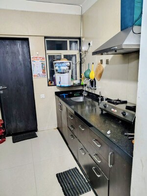Kitchen in 2.5 BHK Apartment at Gini Viviana, Balewadi – for Rent