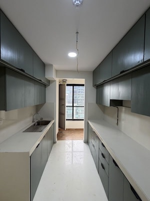 Kitchen in 2 BHK Apartment at Kalpataru Magnus, Bandra East – for Rent