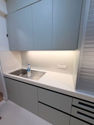 Kitchen in 4 BHK Apartment at Kalpataru Magnus, Bandra East – for Rent