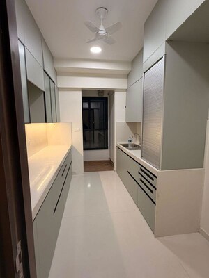 Building Lobby in 4 BHK Apartment at Kalpataru Magnus, Bandra East – for Rent