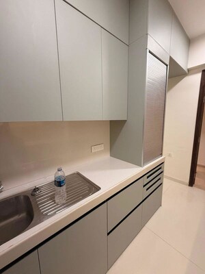 Kitchen in 4 BHK Apartment at Kalpataru Magnus, Bandra East – for Rent