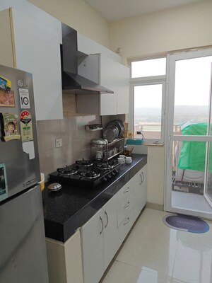 Kitchen in 2.5 BHK Apartment at M3M Marina, Sector 68 – for Rent