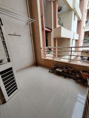 Staircase in 2 BHK Apartment at GK Rose Rythm, Pimple Saudagar – for Rent
