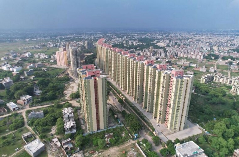 Exterior View, lda-kabir-nagar 3 Bedroom 1000 Sq.Ft. Apartment In Devpur Lucknow 10625769